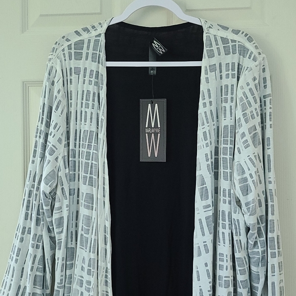 Marla Wynne  Reversible Cardigan/ Jacket - Picture 2 of 7